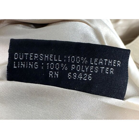 Pelle Studio Wilson’s Skirt Leather Women’s 10 Lined Back Slit High Rise - Picture 5 of 8